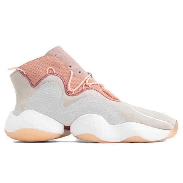 Crazy BYW LVL I - White/Clear Orange/Cloud Grey – Feature