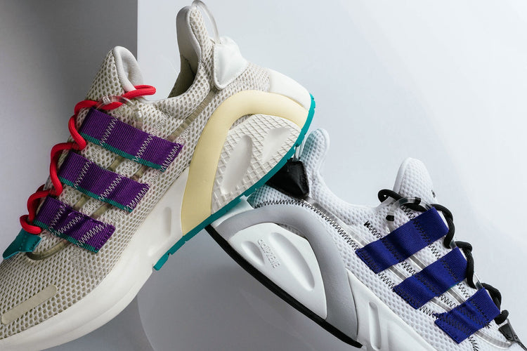 Adidas Originals LXCON in Cloud White and Blue, excellent condition, size 7.5 LXCON - Cloud White/Active Blue – Feature main image 2