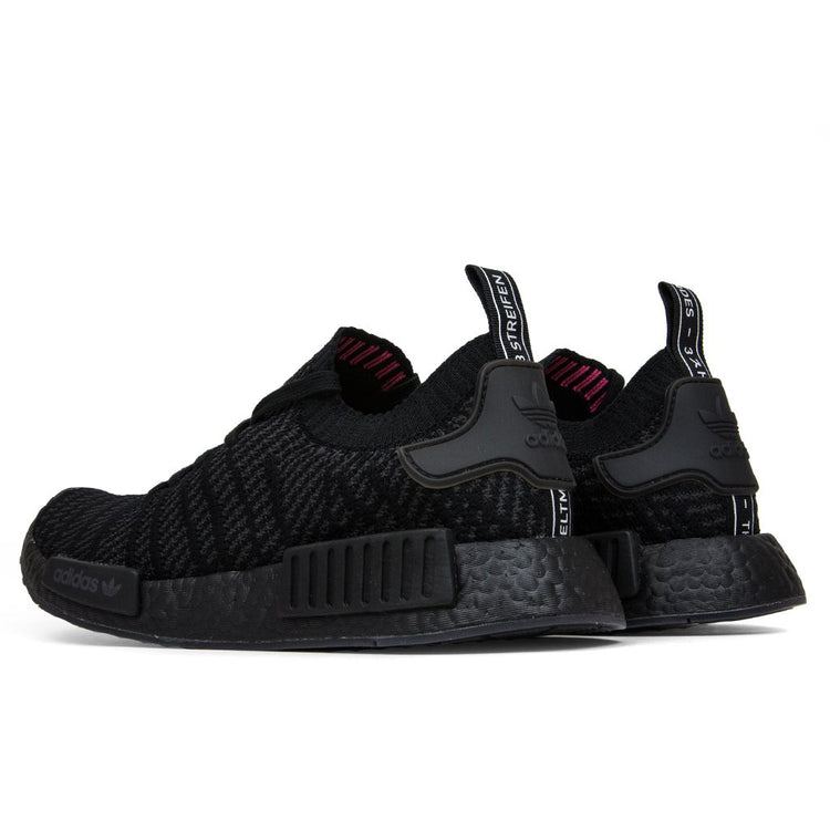 NMD_R1 STLT Primeknit - Black/Pink Feature NMD_R1 STLT Primeknit - Black/Pink Feature