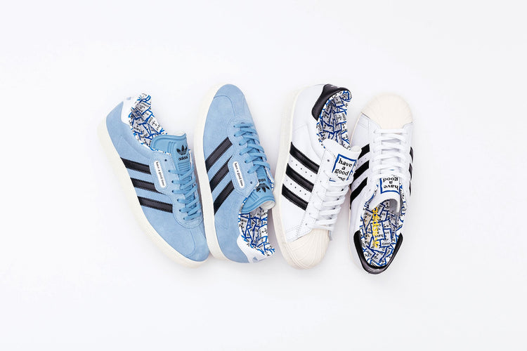Originals x Have A Good Time Gazelle Super - Clear Blue – Feature