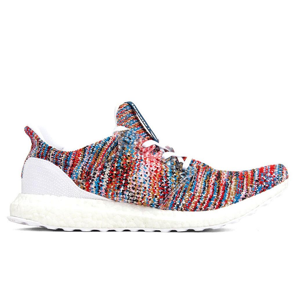 Adidas Originals x Missoni Ultraboost - Cloud White/Shock Cyan/Active ...