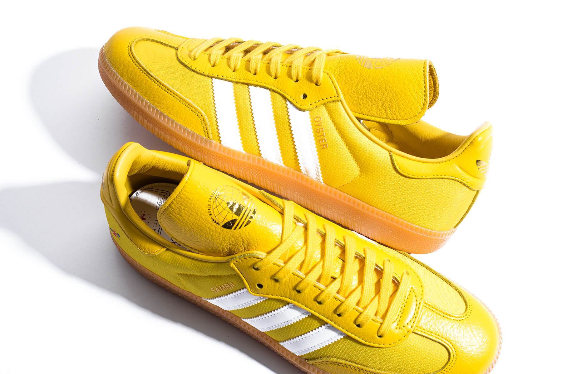 Adidas Originals x Oyster Samba - Yellow – Feature