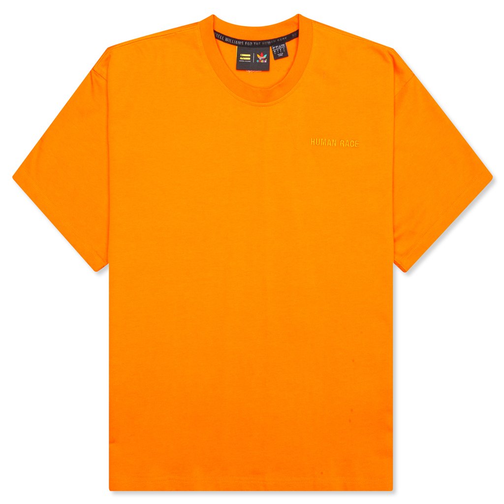 Adidas Originals x Pharrell Williams Basics Shirt - Bright Orange – Feature