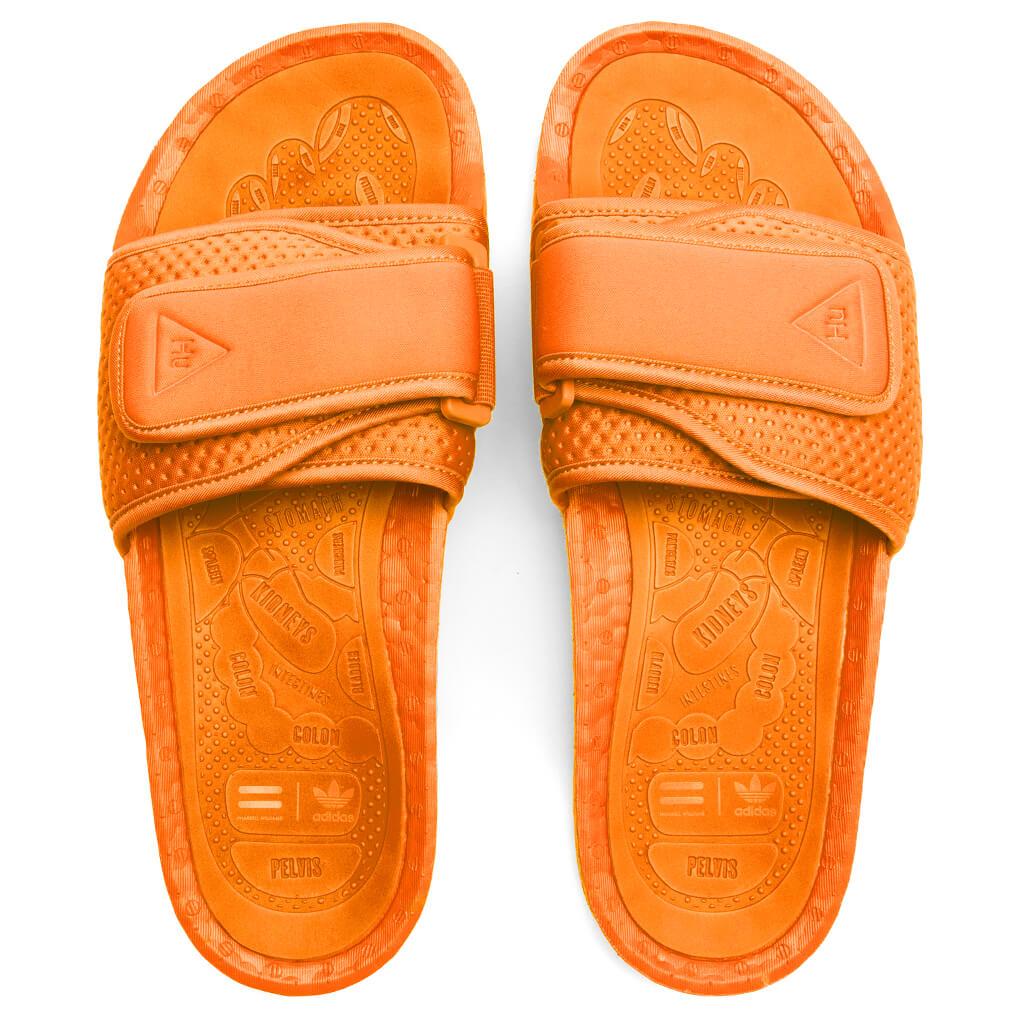 Adidas Originals x Pharrell Williams Boost Slide - Bright Orange