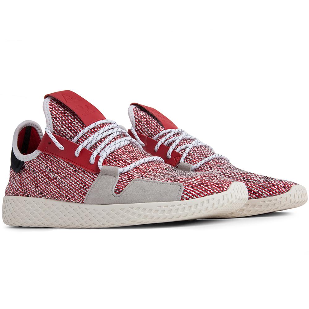 Red Adidas x Pharrell Williams Tennis HU V2 â Feature