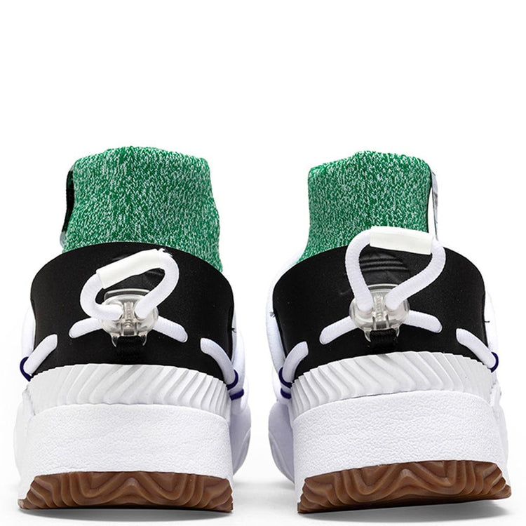adidas gazelle silver green womens Alexander Wang Unisex AW Hoop Leather White High Top Sneakers main image 0