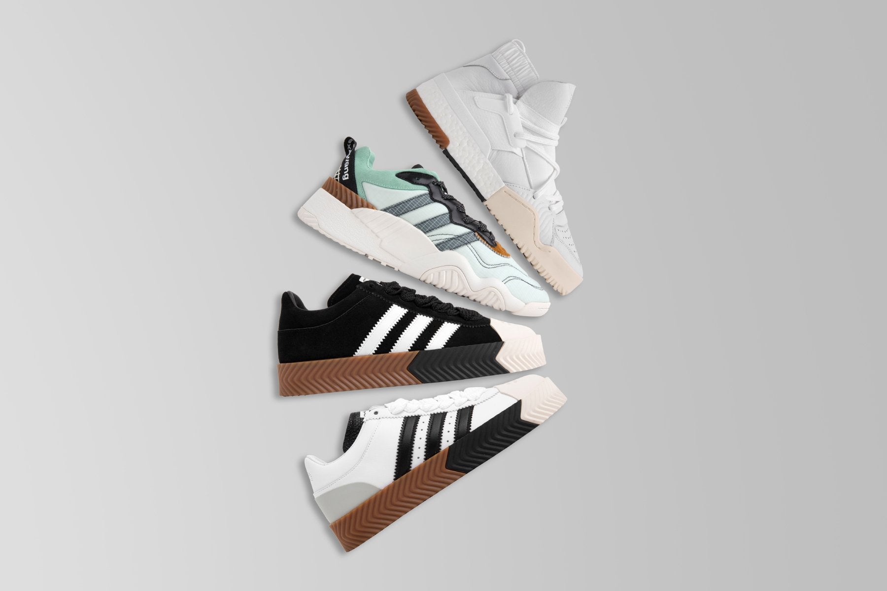 adidas alexander wang turnout mint