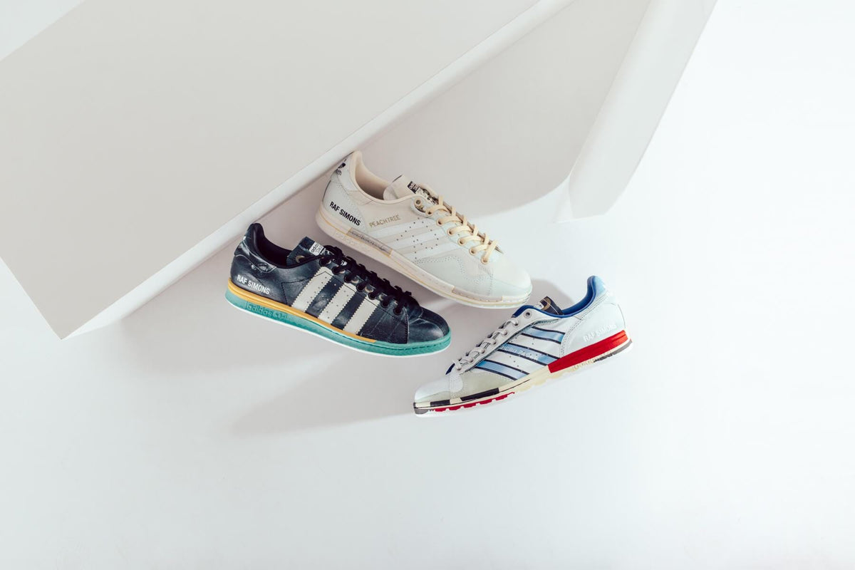 adidas gazelle silver green womens Adidas x Raf Simons Micro Stan
