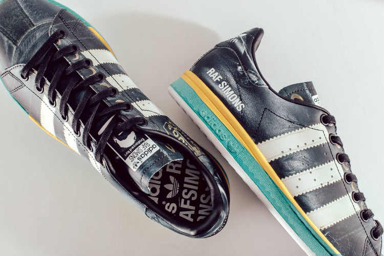 adidas gazelle silver green womens Adidas x Raf Simons Samba Stan
