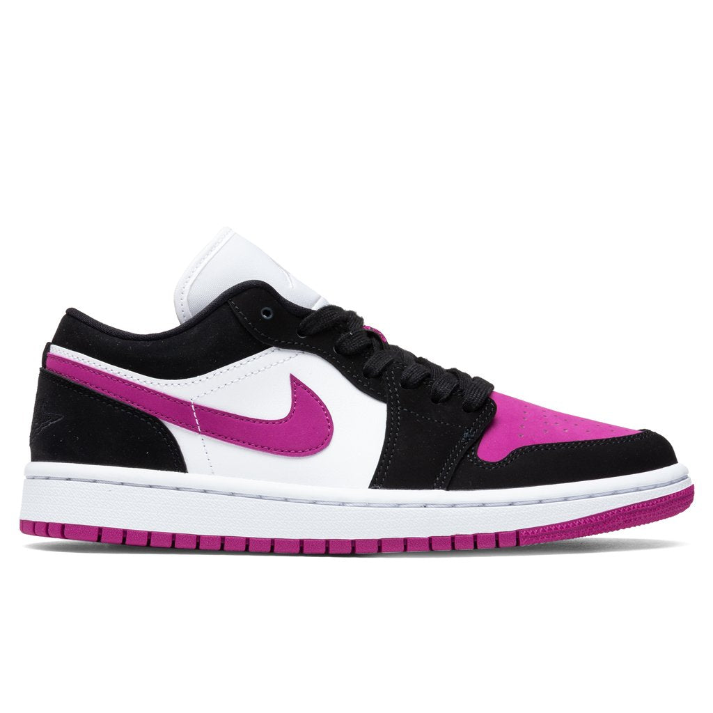 Air Jordan 1 Low Women's - Black/Cactus Flower – Feature