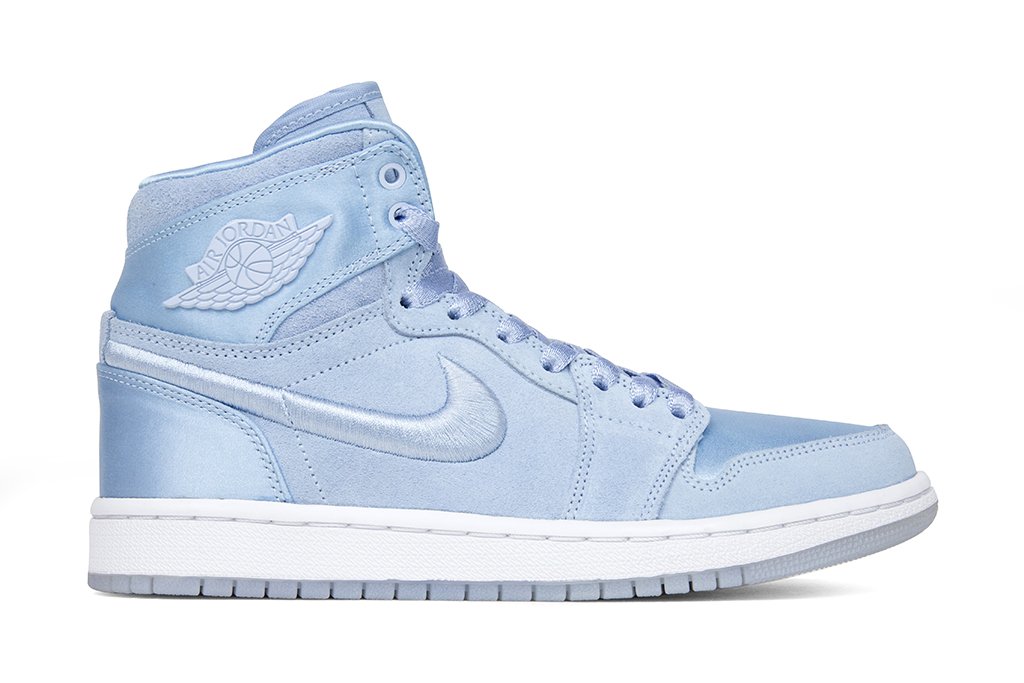 womens air jordan 1 blue and white
