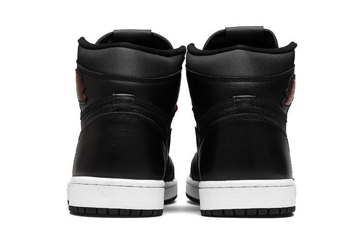 air jordan 1 black red silver