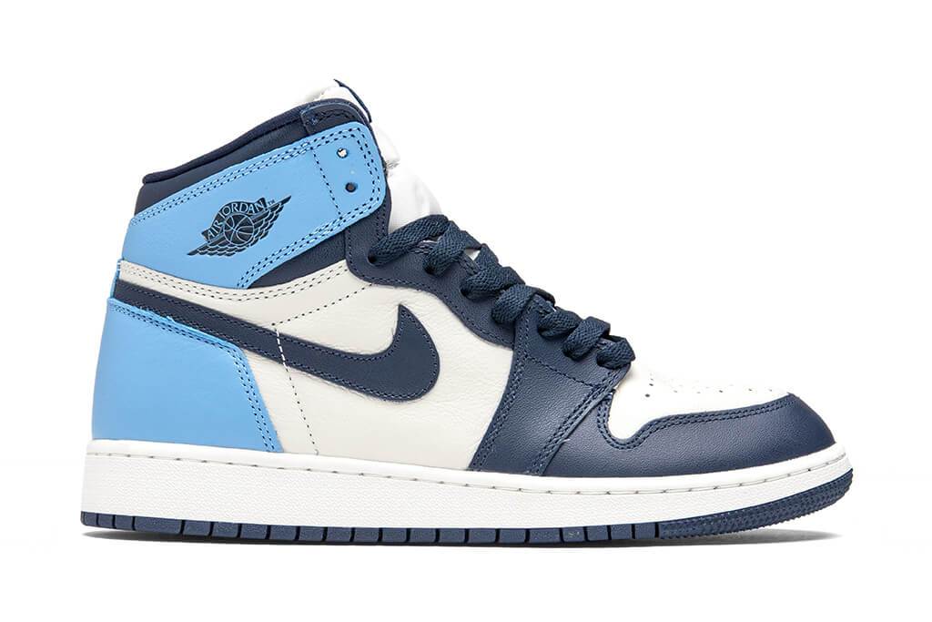 Air 1 Retro High OG - Sail/Obsidian/University Blue – Feature