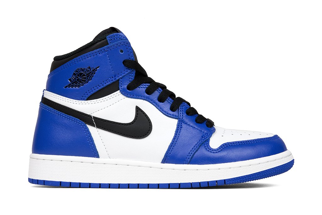 Air 1 Retro High OG (GS) - Game Royal/Black-Summit White – Feature