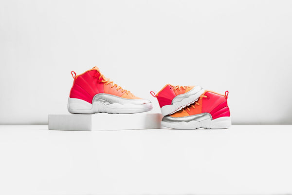 Jordan 12 gs hot sale racer pink