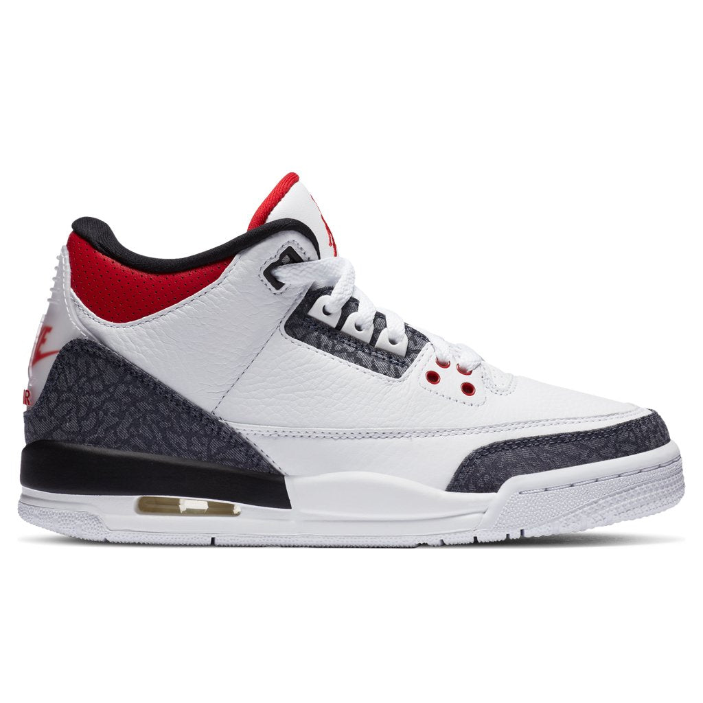 jordan 3 black red white