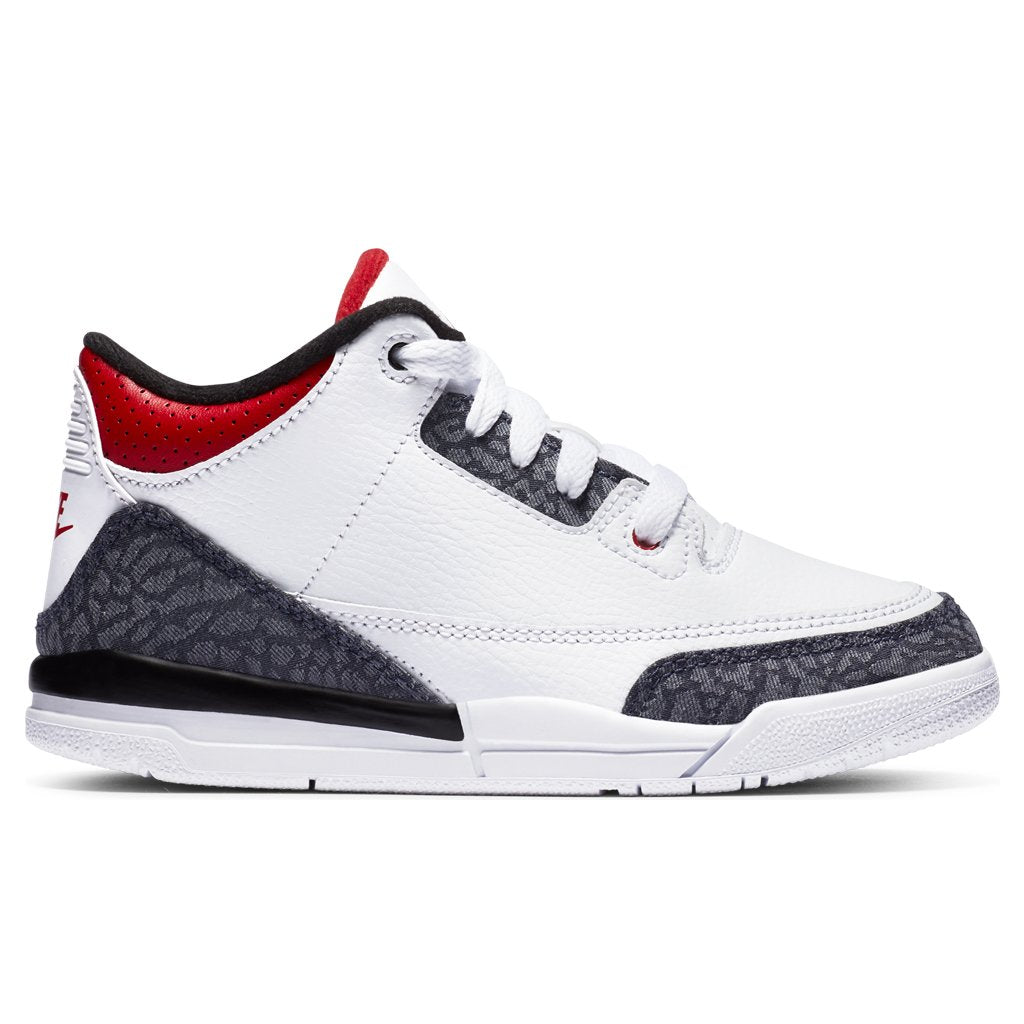 jordan 3 retro white and red
