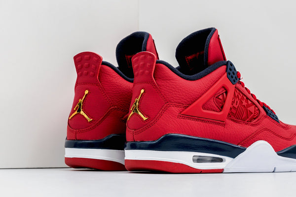 Jordan 4 red and gold Clearance