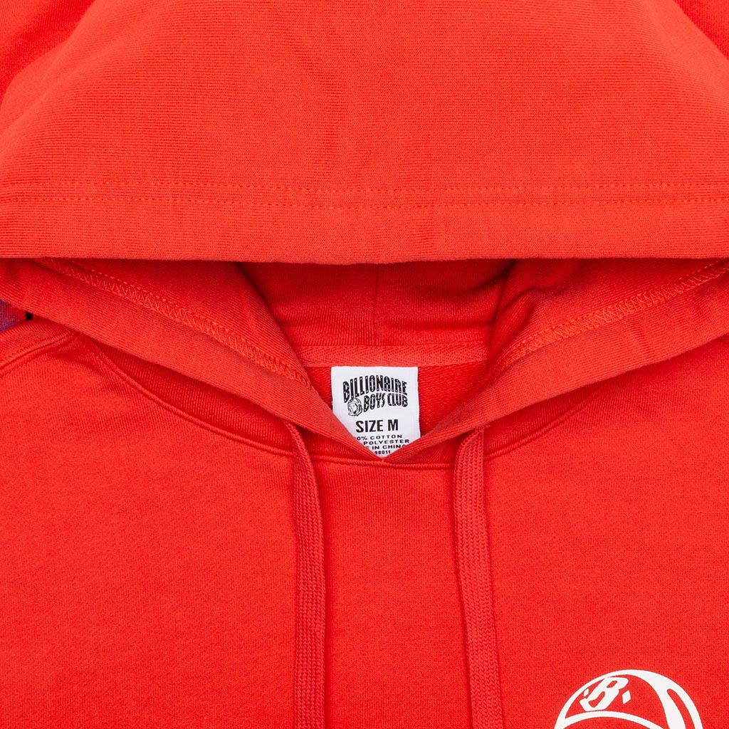 BILLIONAIRE BOYS CLUB BB hot WORLDS HOODIE - CAYENNE