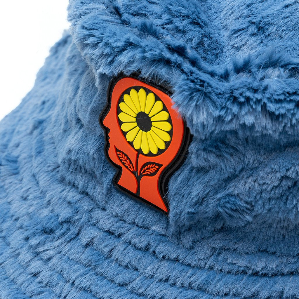 Reversible Sunflower Bucket Hat - Blue – Feature
