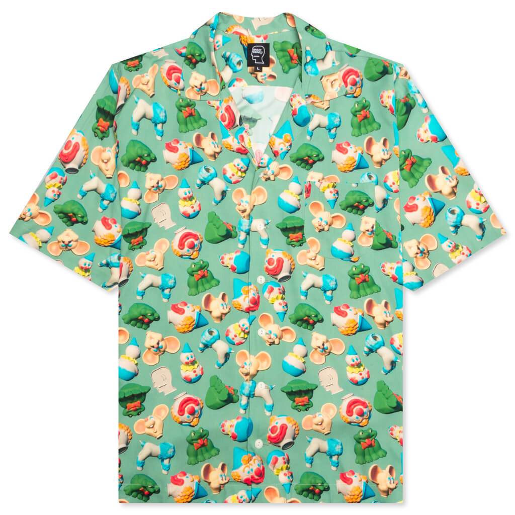 Steve Smith 3D Toy Box Hawaiian Shirt - Sea Foam – Feature