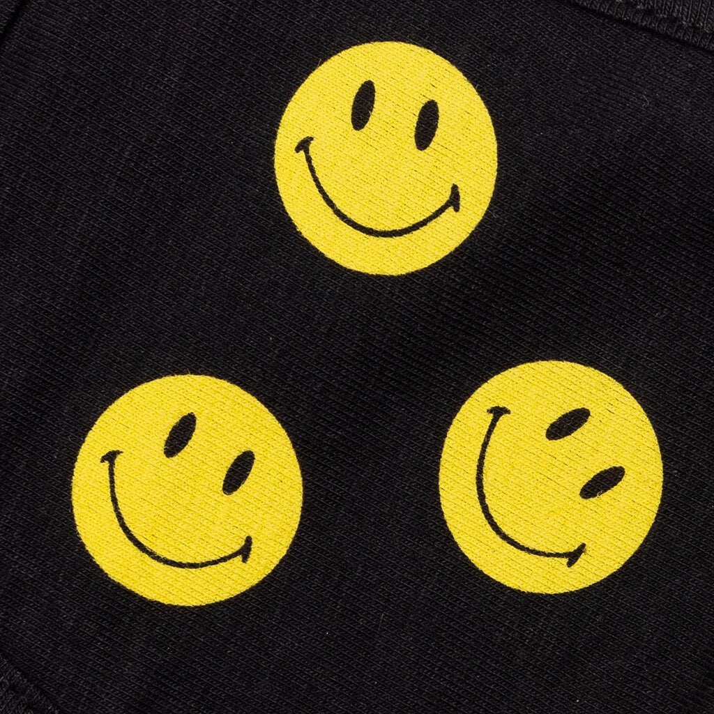 Chinatown Smiley Dots Face Mask - Black – Feature