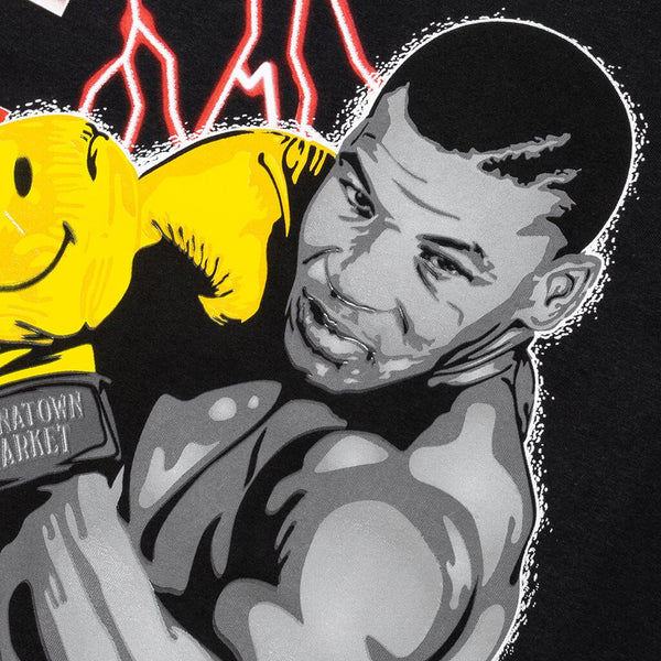 Chinatown x Mike Tyson Smiley Boxing Tee - Black