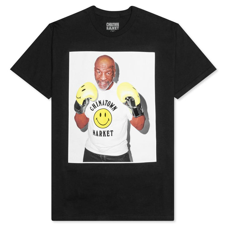 Chinatown x Mike Tyson Smiley Photo Tee - Black – Feature