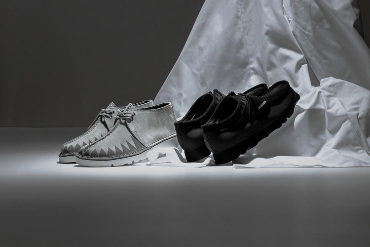 Clarks x Neighborhood Desert Trek NBD - Grey Suede – Feature