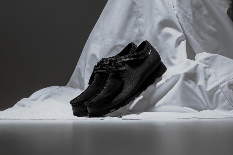 Clarks x Neighborhood Wallabee GTX - Black/Synthetic – Feature