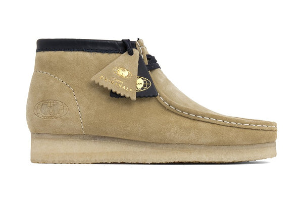 Clarks x Wutang Wallabee WW - Black Suede Black / 10.5