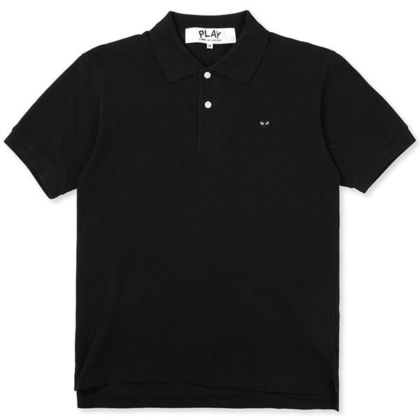Black Heart Polo Shirt - Black – Feature