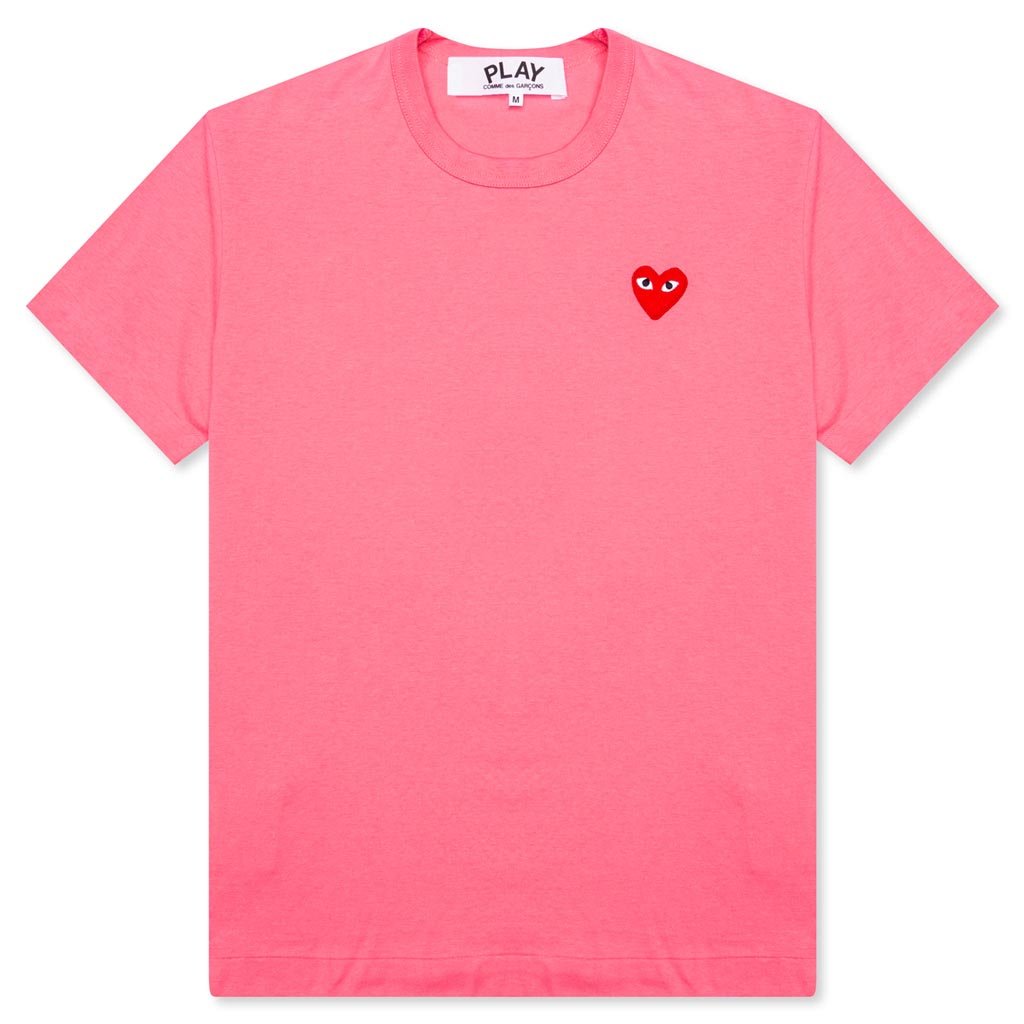 Pastelle Red Emblem T-Shirt - Pink – Feature