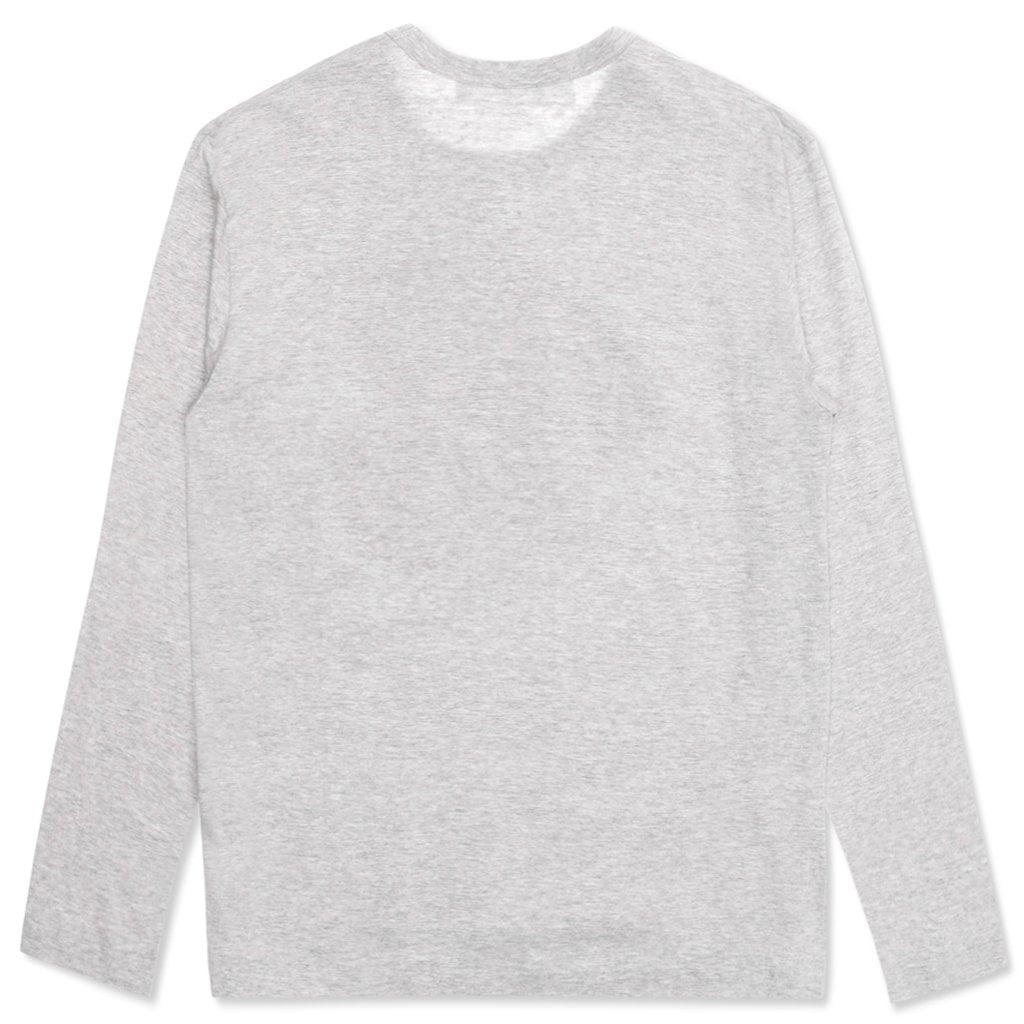 Sideways Logo L/S Tee - Grey – Feature