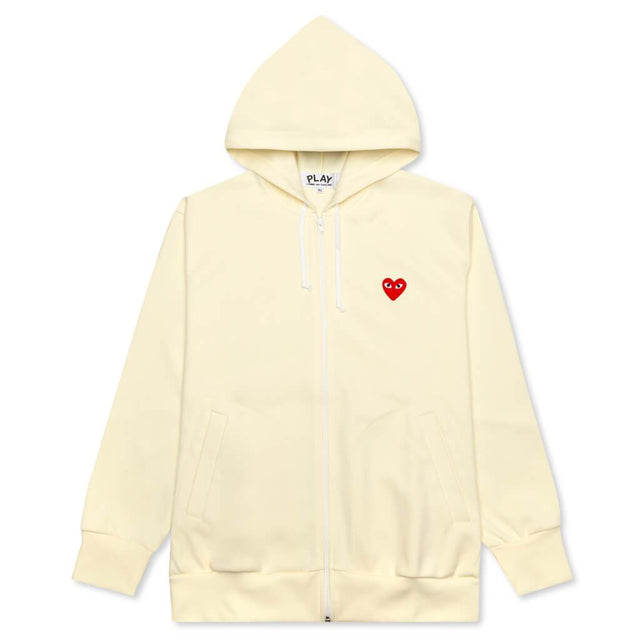 Zip Up - Off White – Feature