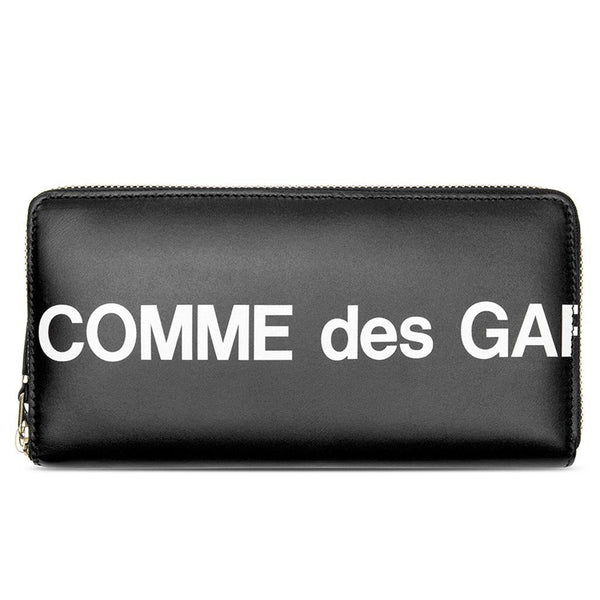 専用 COMME des GARCONS ヒュージ ロゴ 黒  財布 ポーチ