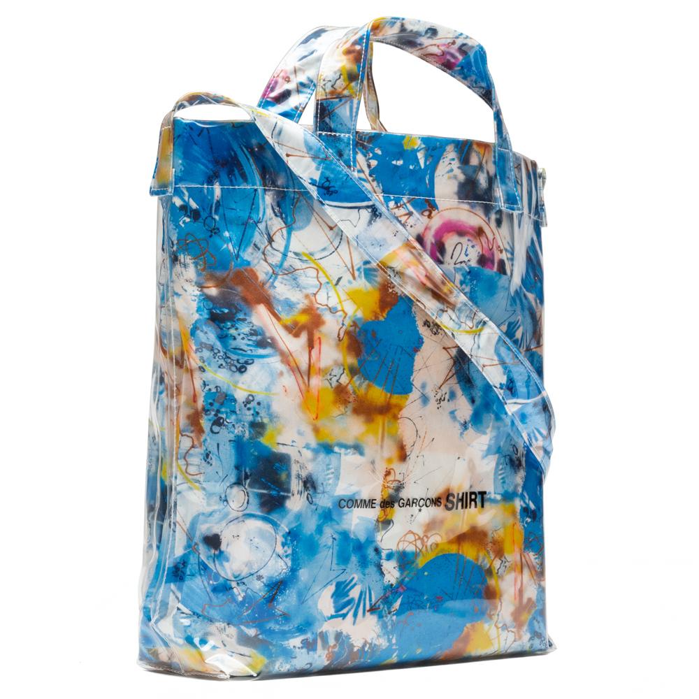 【アーティストコラボ】コムデギャルソン×フューチュラ バッグ COMME des GARÇONS x FUTURA Shirt Tote Bag – Museum of the City of