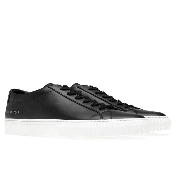 Achilles Low White Sole - Black – Feature