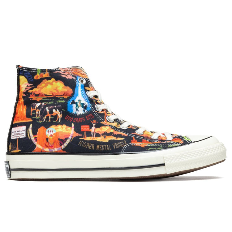 All Star Chuck 70 Hi - Black/Multi/Egret – Feature display picture 2