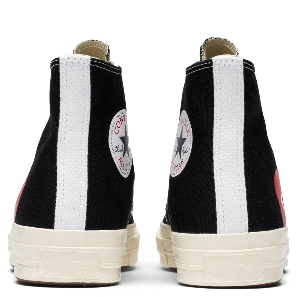 Converse x comme des garcons black best sale