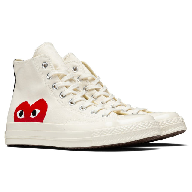 White Converse x PLAY Comme des Garcons All Star Chuck '70 – Feature