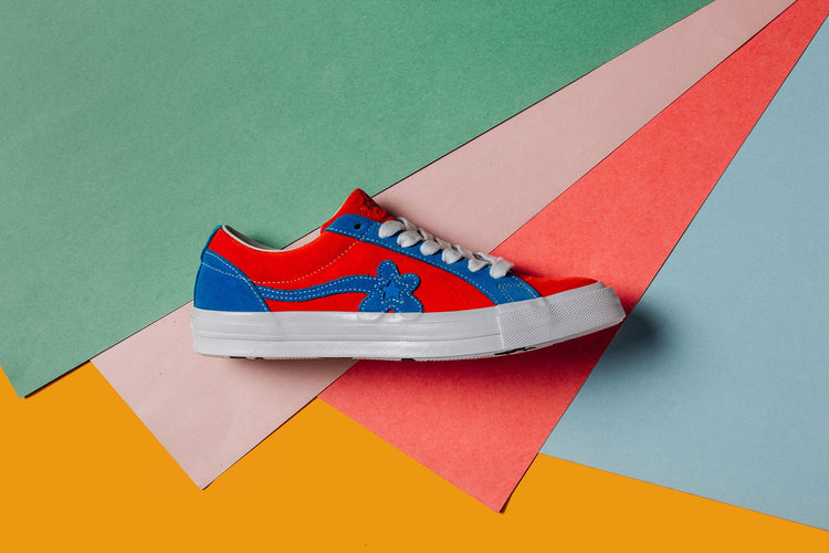 Converse x GOLF le FLEUR One Star Ox - Molten Lava/Diva Blue  display picture 1