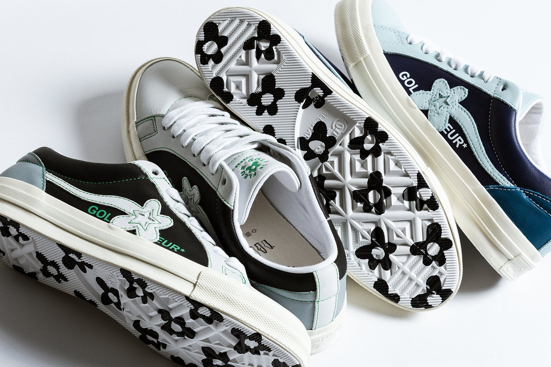 Converse x GOLF le FLEUR Ox - Barely Blue – Feature