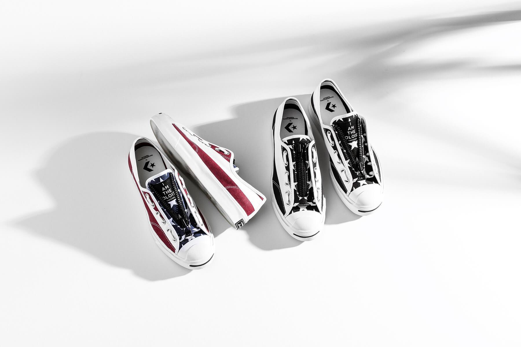 Converse x Jack Purcell - Black/White/Garnet Rose | Feature