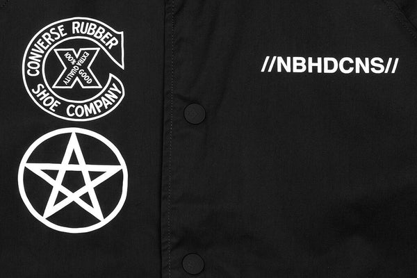 Converse x Neighborhood Coaches Jacket - Black – Feature