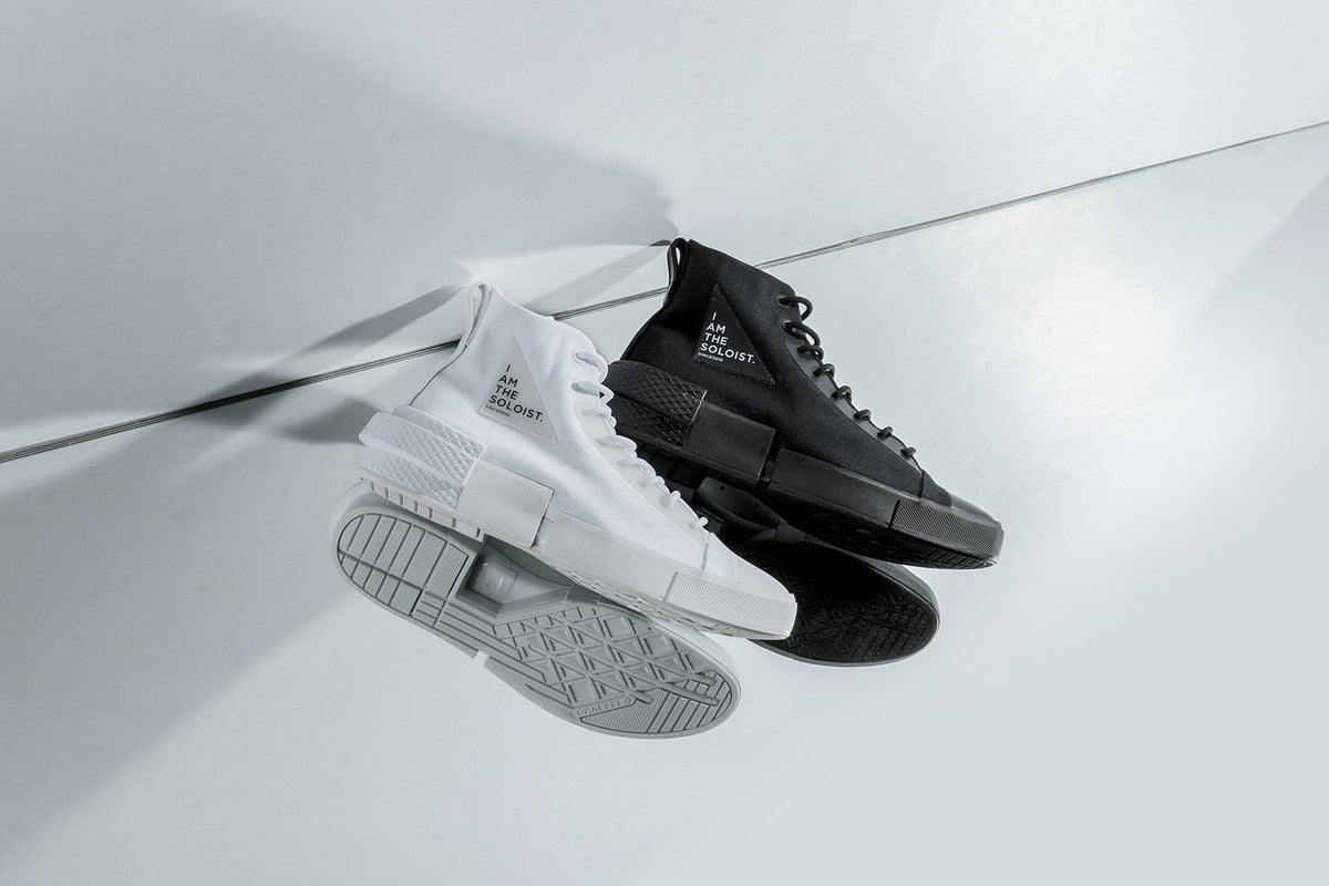 Converse The Soloist All Star Disrupt Sneakers US 7 EU 40 Mens Black $150 Converse x The Soloist All Star Disrupt CX High - Black – Kith main image 2