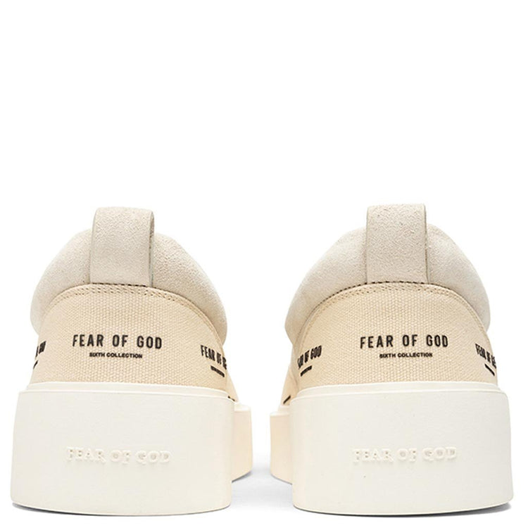 Fear Of God 101 Lace Up Sneaker - Bone/Cream/FOG Print – Feature display picture 2