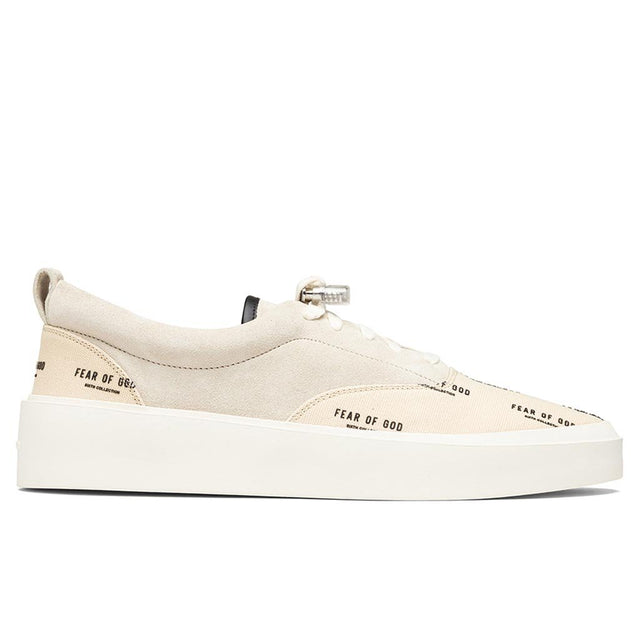 Fear Of God 101 Lace Up Sneaker - Bone/Cream/FOG Print – Feature