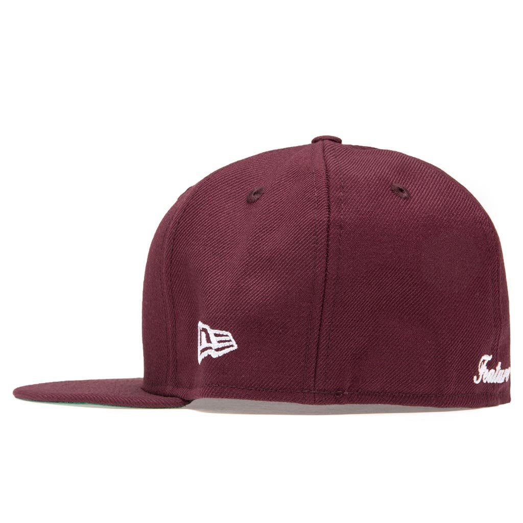 Feature x New Era OE Fitted Cap - Maroon