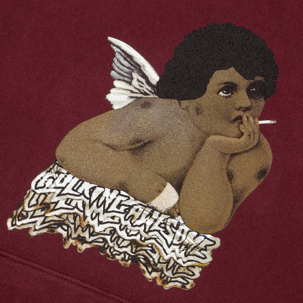 Angel 1 Hoodie - Maroon – Feature